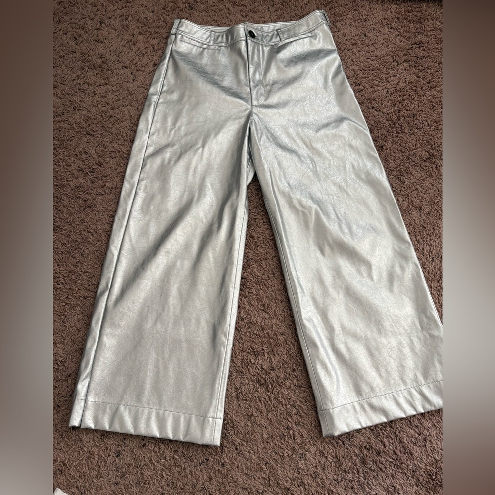 Anthropologie The Ettie High-Rise Crop Wide-Leg Pants by Maeve - Picture 4 of 8